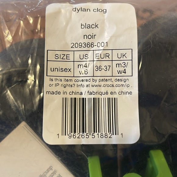 Size 6 Dylan Crocs clogs - Picture 6 of 6